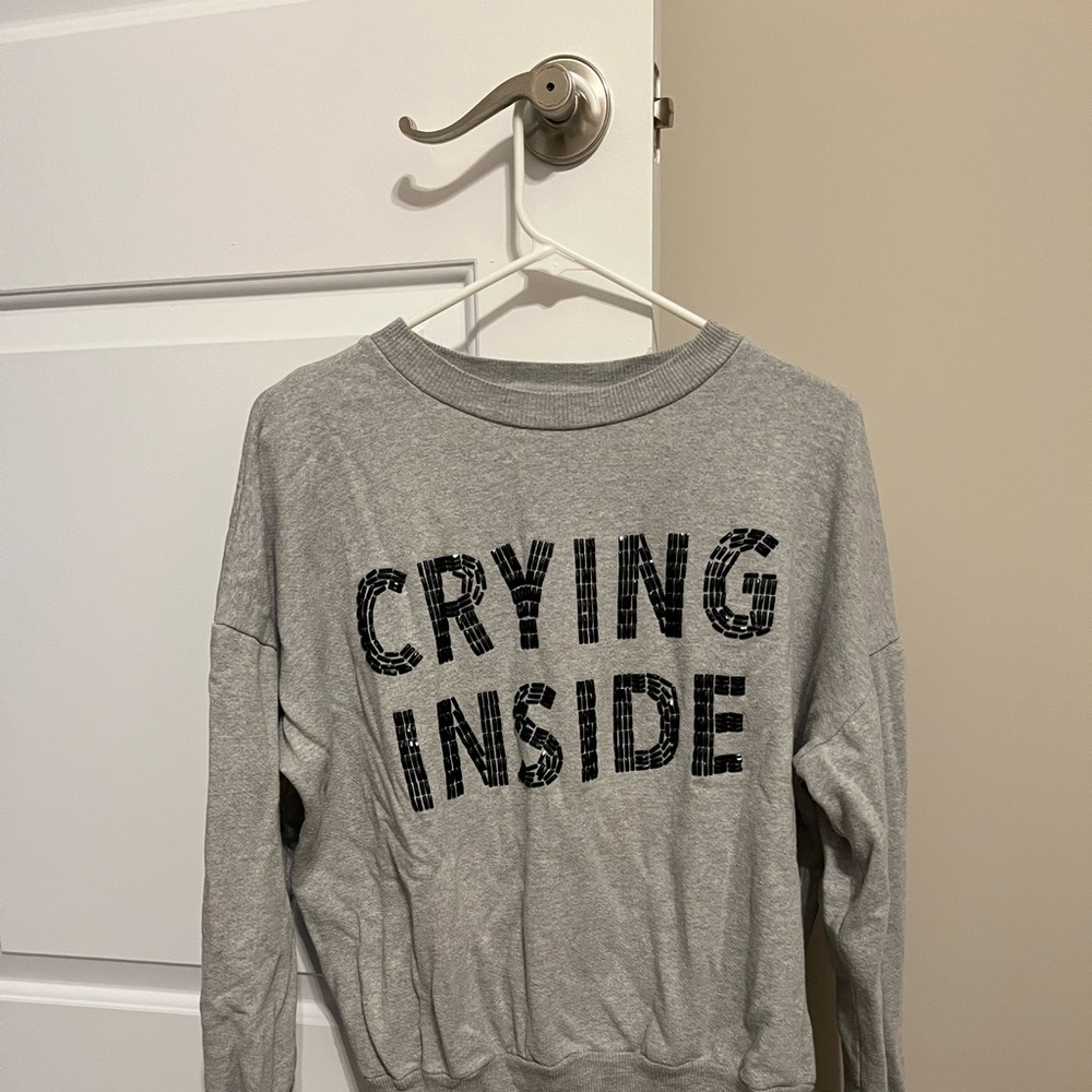 Gray Sweatshirt